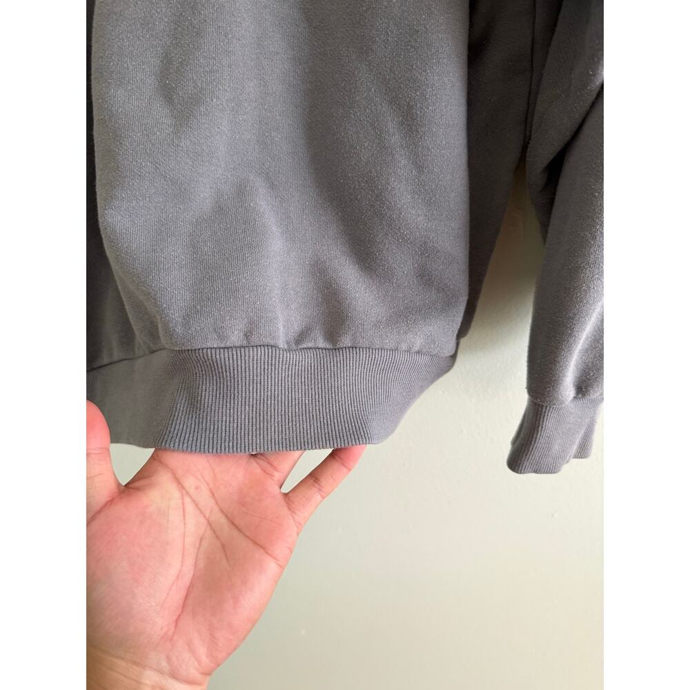 ALO Yoga Oversized Hooded Sweatshirt - Gray - Picture 13 of 13